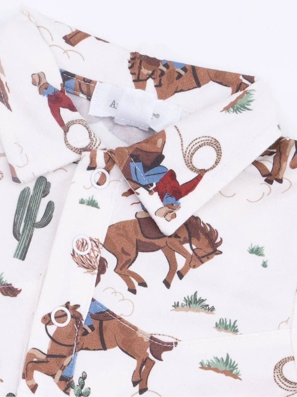 Angel Dear Buckaroo Cowboy Shortie Romper 3-6 18-24 months